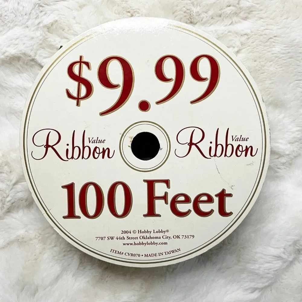 Set‎ of 9 Gift or Crafting Ribbons